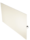 Infrarot Keramikheizkörper 60x120cm Weiß Glanz 10420