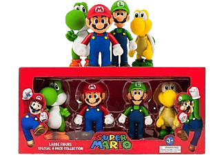 TOGETHER PLUS Super Mario: Figuren 4er Pack - Sammelfigur (Mehrfarbig)