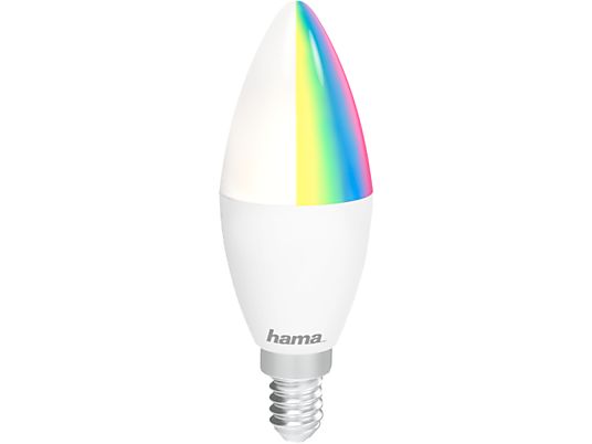 HAMA WiFi-LED E14, 5.5 W - LED-Lampe/Glühbirne (Weiss)