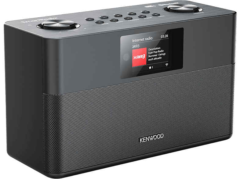 Kenwood Smart Radio Bluetooth Dab+ Zwart (cr-st100s-b)