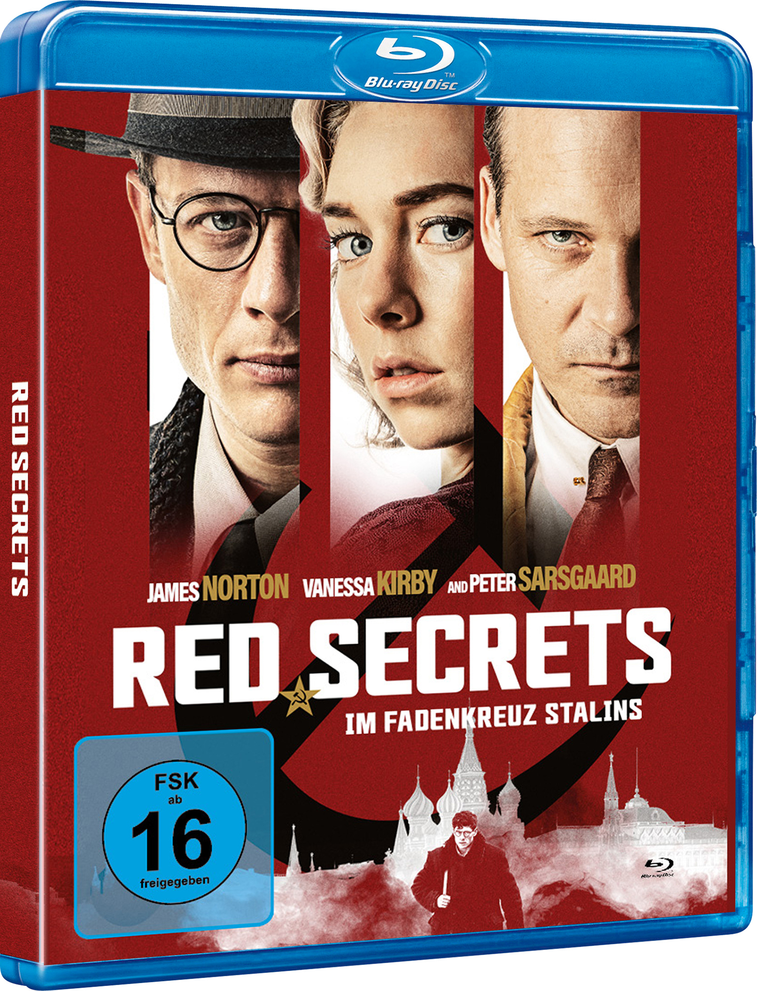 Ein Blu-ray-Cover des Films Red Secrets.