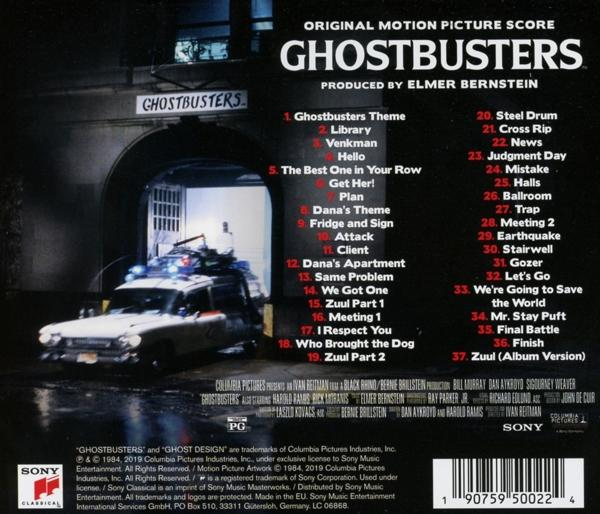 O.S.T. - Ghostbusters/OST Score  - (CD)
