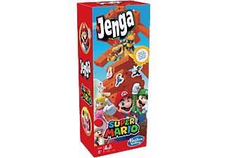 HASBRO Jenga: Super Mario Edition - Gesellschaftsspiel (Mehrfarbig)