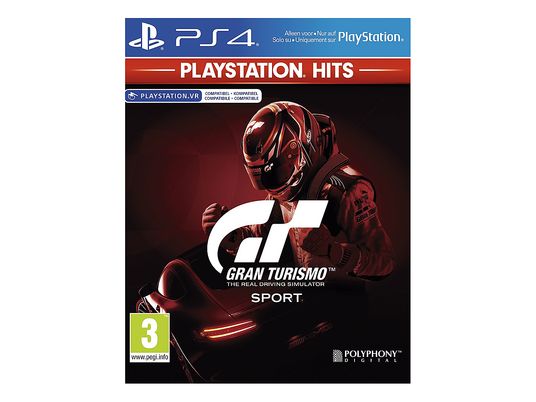 PlayStation Hits: Gran Turismo Sport - PlayStation 4 - Allemand, Français, Italien