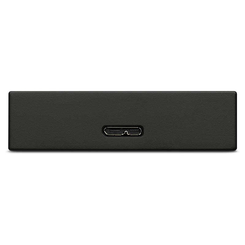 Black device with a USB-C port on the short side.