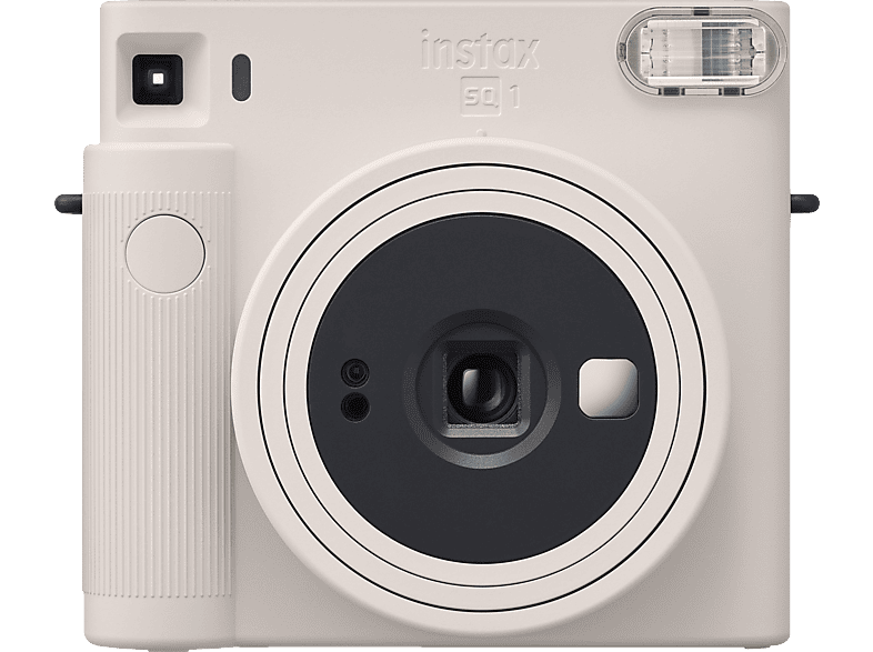 FUJIFILM instax SQUARE SQ1 Sofortbildkamera, Chalk White 