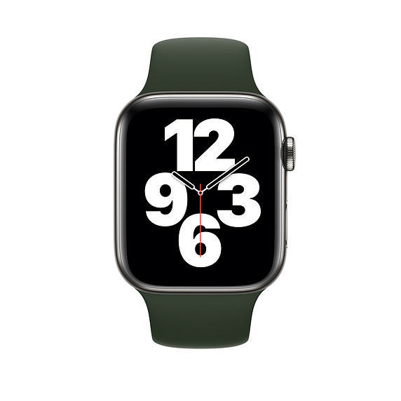 APPLE 44 mm Sportarmband, Ersatzarmband, Zyperngrün