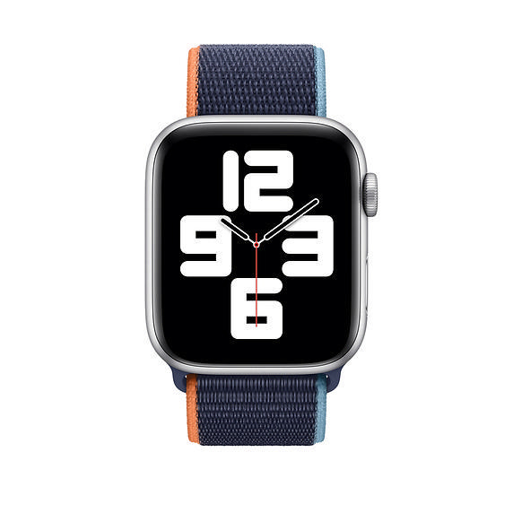 APPLE 44 mm Sport Loop, Ersatzarmband, Dunkelmarine