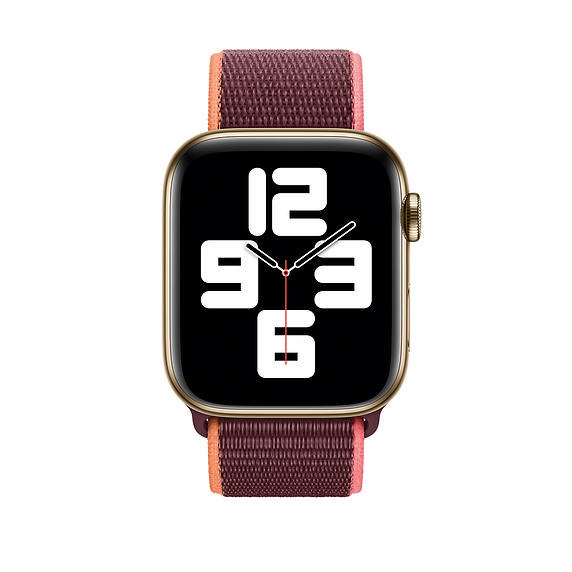 APPLE 44 mm Sport Loop, Ersatzarmband, Pflaume