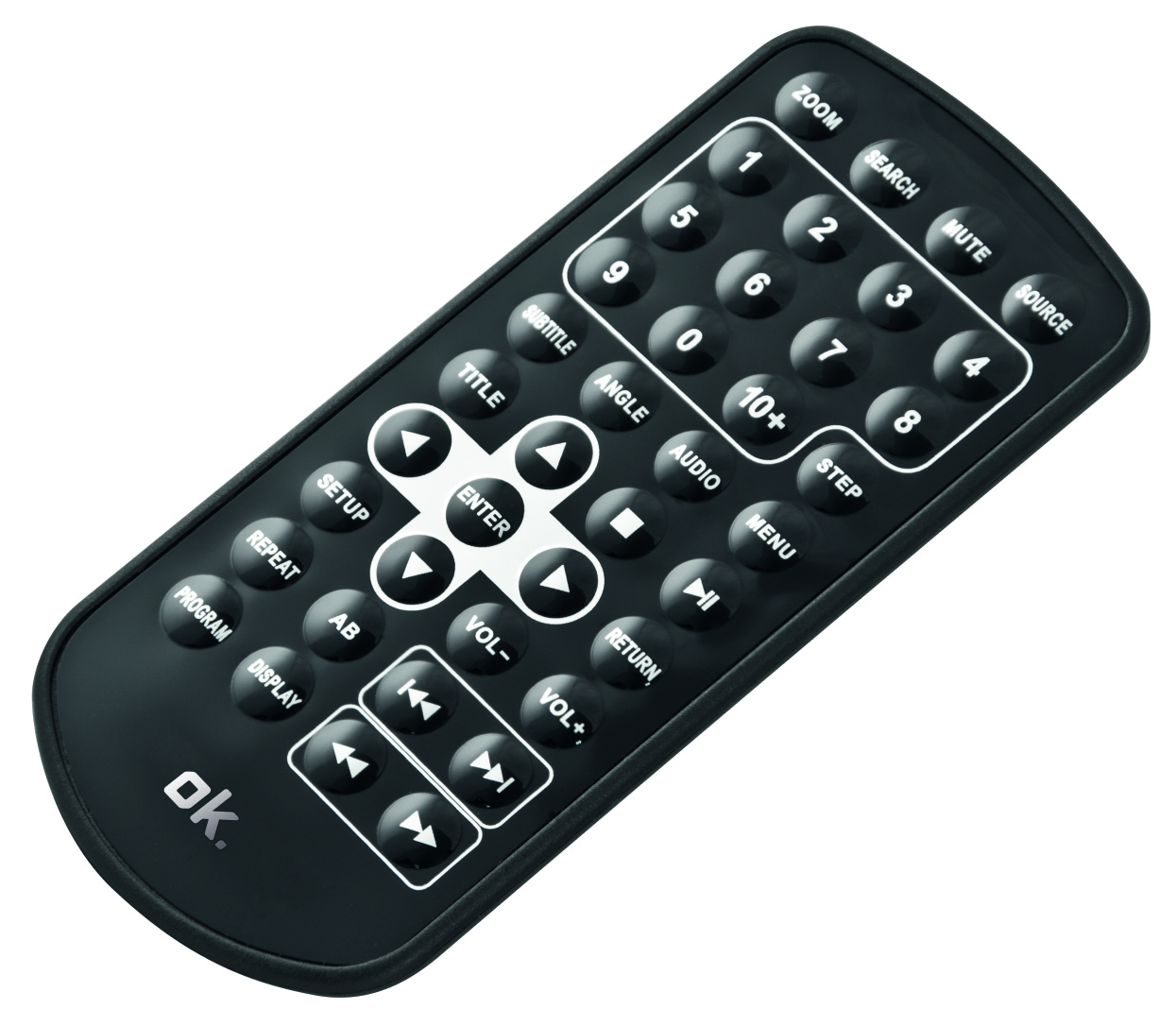 OK. OPD 920-1 Tragbarer DVD-Player, Schwarz