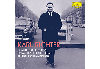 Karl/mbo Richter - SÄMTLICHE AUFNAHMEN FÜR ARCHIV...(+3 BRD AUDIO)  - (CD + Blu-ray Disc)