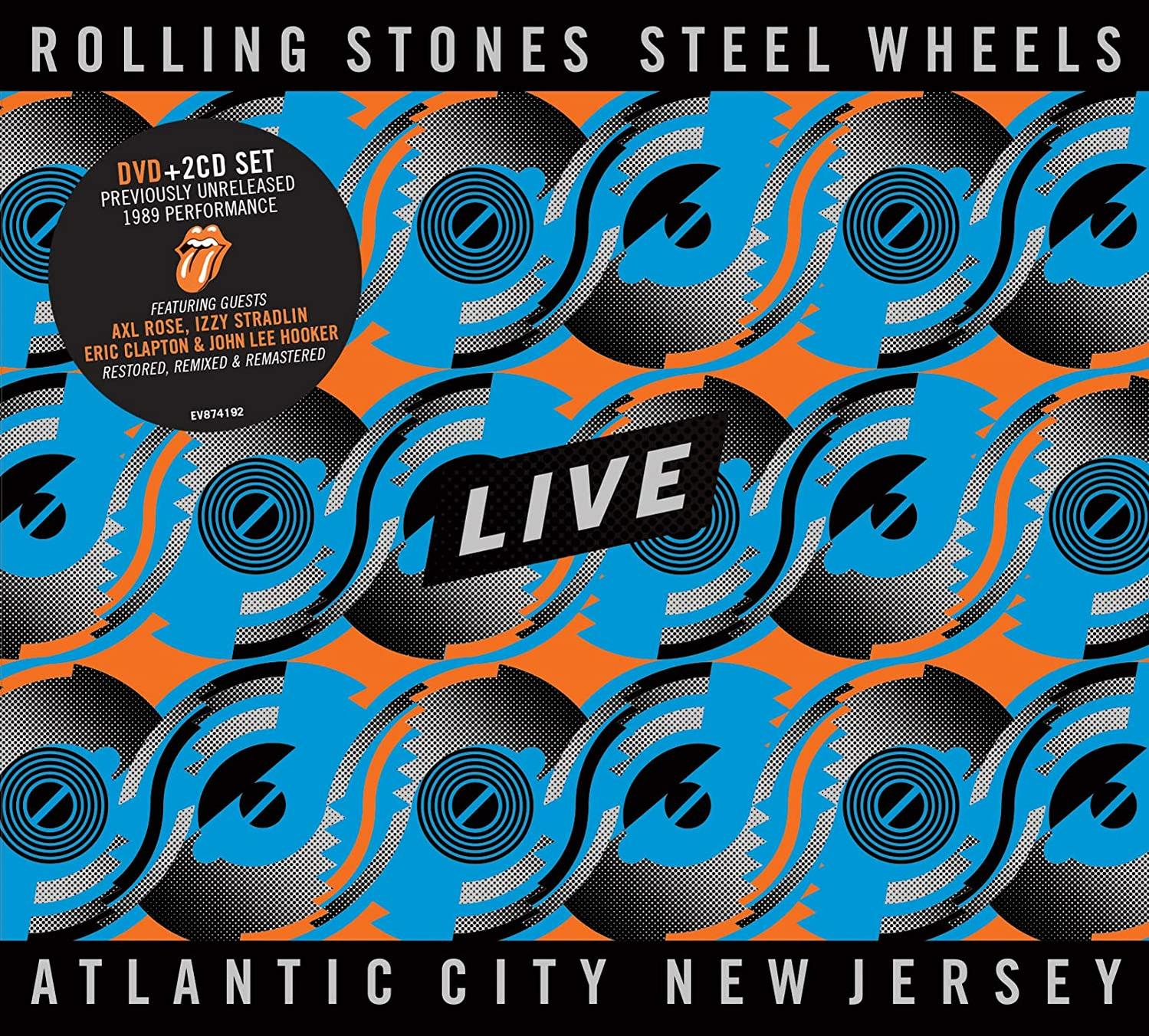 The Rolling Stones Live The Rolling City 1989) - Stones Wheels - + CD) (DVD Steel - (Atlantic