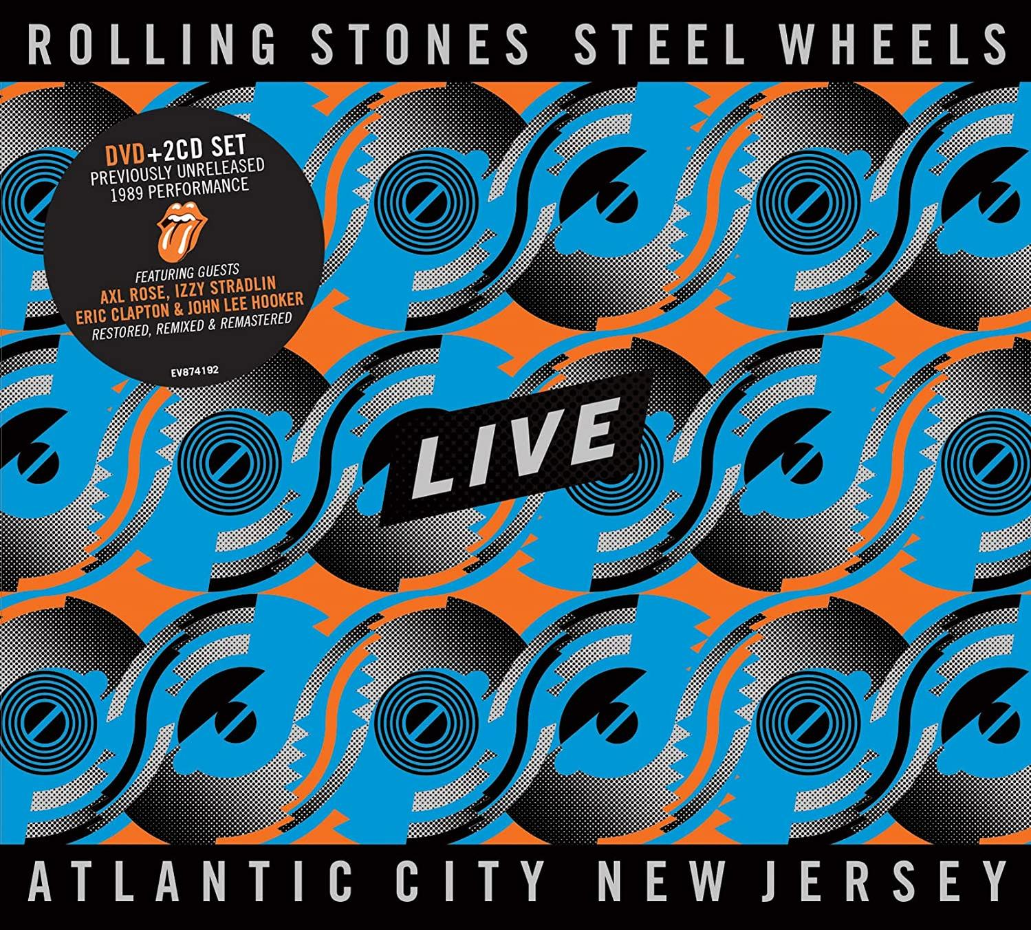 The Rolling Stones - The Rolling Stones - Steel Wheels Live (Atlantic City 1989)  - (DVD + CD)