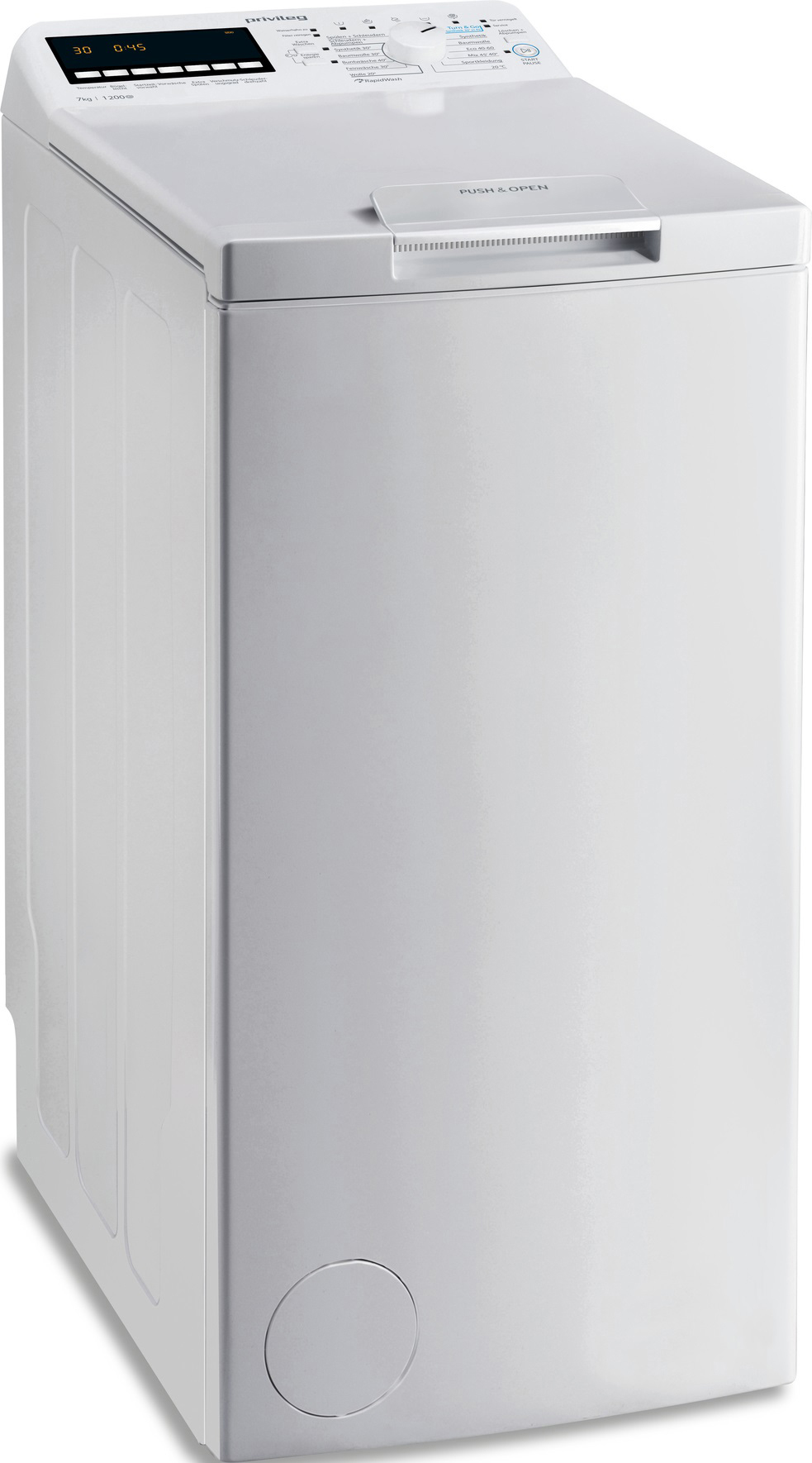PRIVILEG PWT E71253P N (DE) Waschmaschine (7 kg, 1151 U/Min., E)