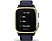 GARMIN Venu Sq Music - Smartwatch (125 - 190 mm, Silikon, Dunkelblau/Weissgold)