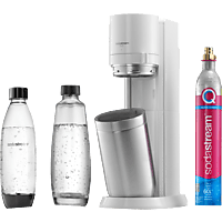 SODASTREAM DUO Wassersprudler mit 2 Flaschen, CO² Zylinder inklusive: Ja , Weiß