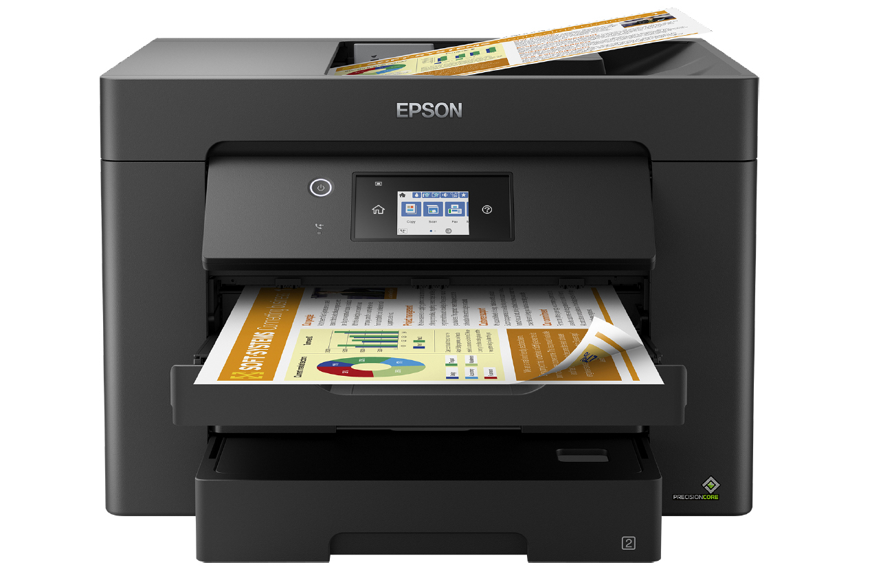 EPSON WorkForce WF-7835DTWF PrecisionCore™-Druckkopf Multifunktionsdrucker (Tintenstrahl) WLAN
