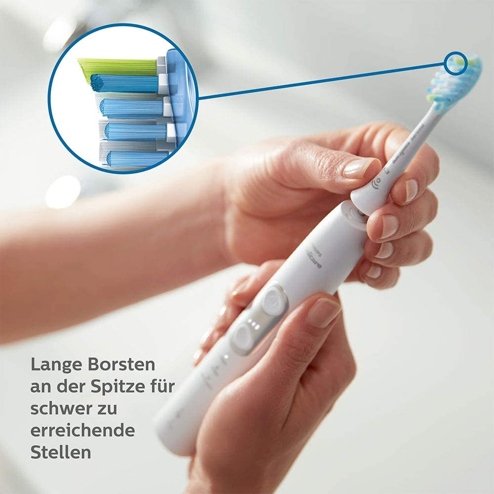 PHILIPS HX9042/17 Premium Plaque Defense Sonicare 2er Pack Aufsteckbürste