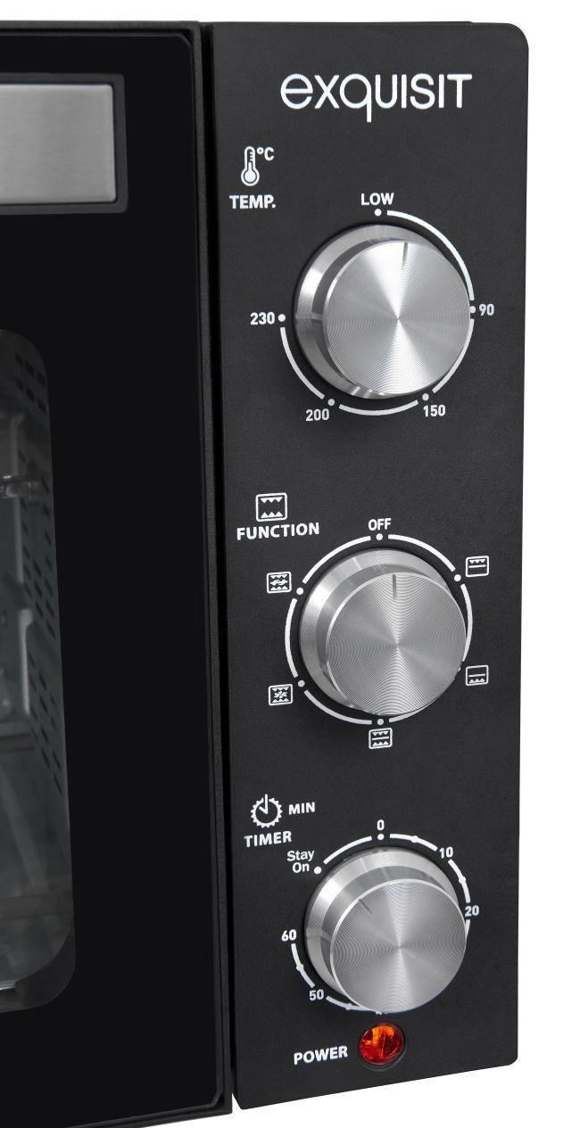 EXQUISIT MO 3301 sw Minibackofen