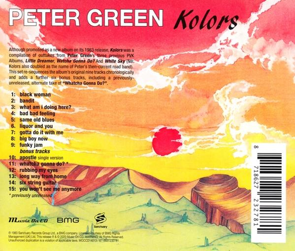 Peter Green - KOLORS  - (CD)