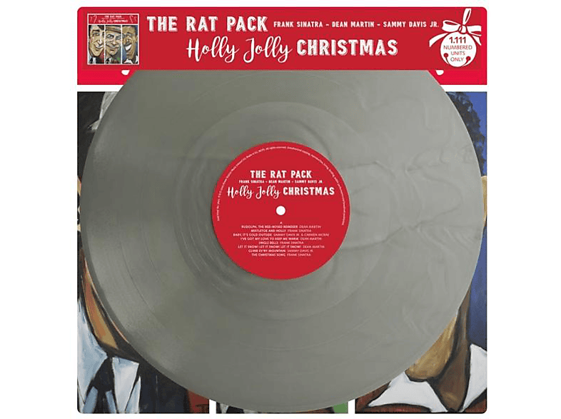 The Rat Pack - Holly Christmas-Silver - Vinyl Jolly (Vinyl)