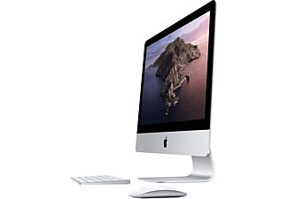 APPLE MHK03D/A iMac 2020, All-in-One PC mit 21,5 Zoll Display, Intel® Core™ i5 Prozessor, 8 GB RAM, 1 TB Fusion Drive, Intel Iris Plus Grafik 640, Silber