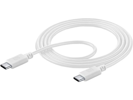 CELLULAR LINE USBDATAC2C5A1MW - Câble de charge (Blanc)