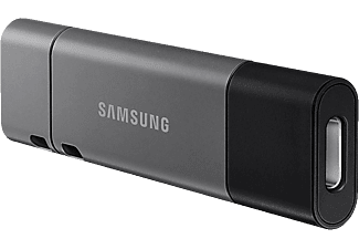 SAMSUNG Duo Plus - Chiavetta USB  (128 GB, Grigio/Nero)