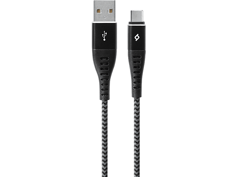 TTEC 2DKX02CS 150cm Ekstra Dayanıklı Type-C Şarj Kablosu Siyah_1