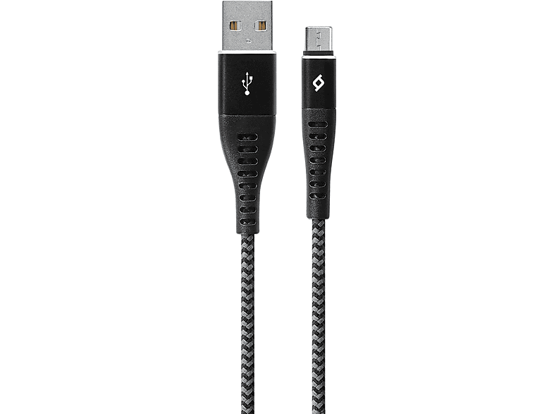 TTEC 2DKX03MS ttec ExtremeCable Ekstra Dayanıklı Micro USB 150cm Şarj Kablosu Siyah_0