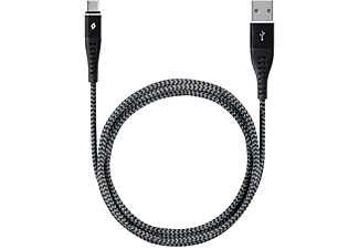 TTEC 2DKX02CS 150cm Ekstra Dayanıklı Type-C Şarj Kablosu Siyah