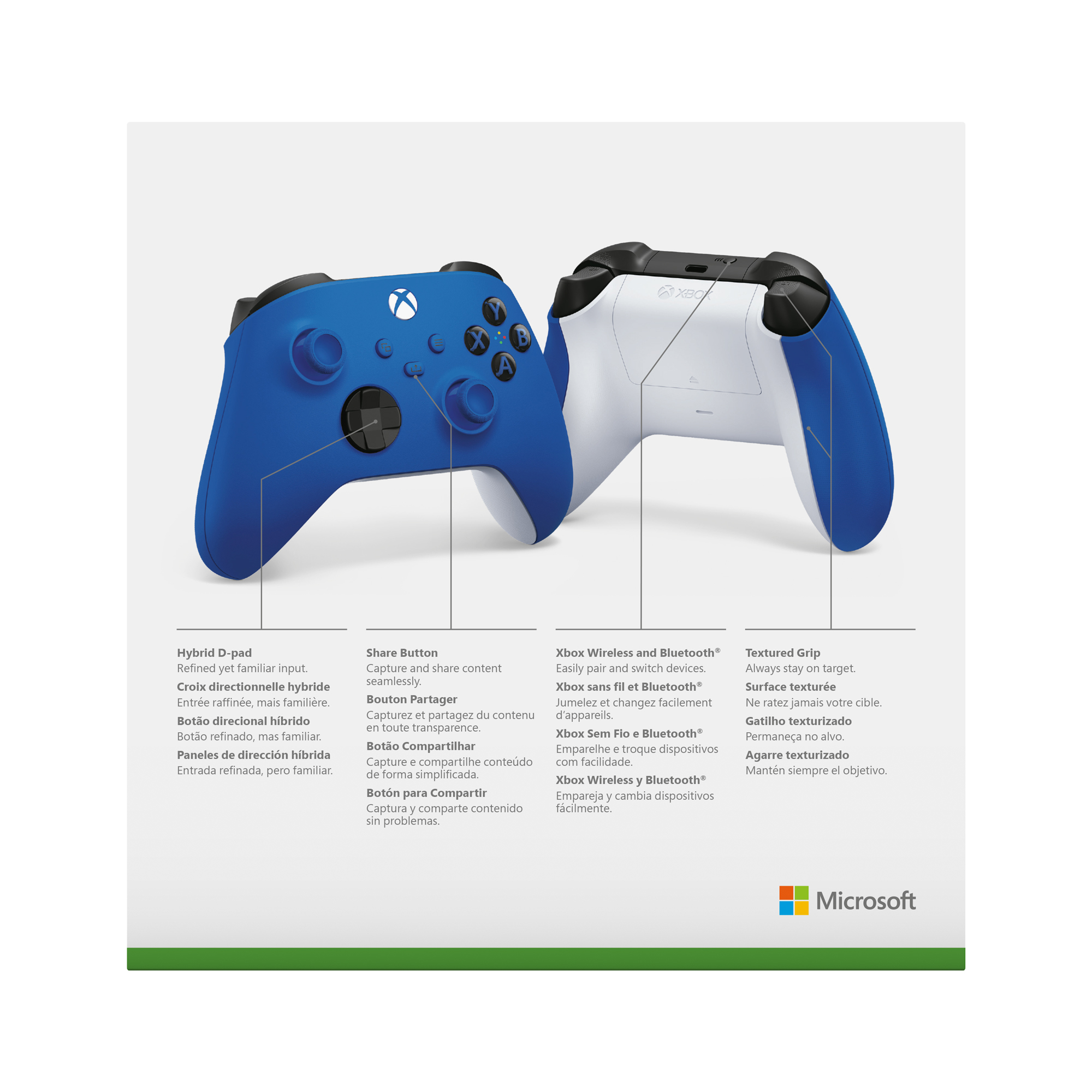 MICROSOFT XBOX Wireless Oyun Xbox Kumandası Mavi (9.Nesil)