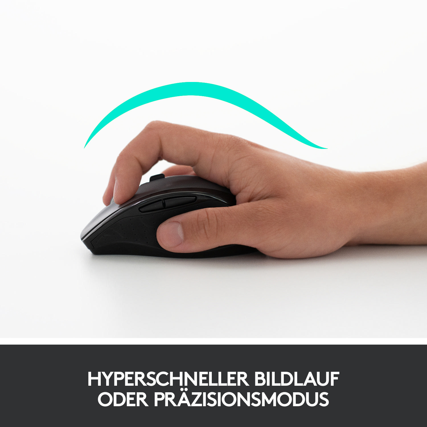 LOGITECH MK710, Tastatur & Maus Set, kabellos, Schwarz/Anthrazit