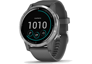 GARMIN Outlet vívoactive 4 okosóra, szürke ezüst csattal