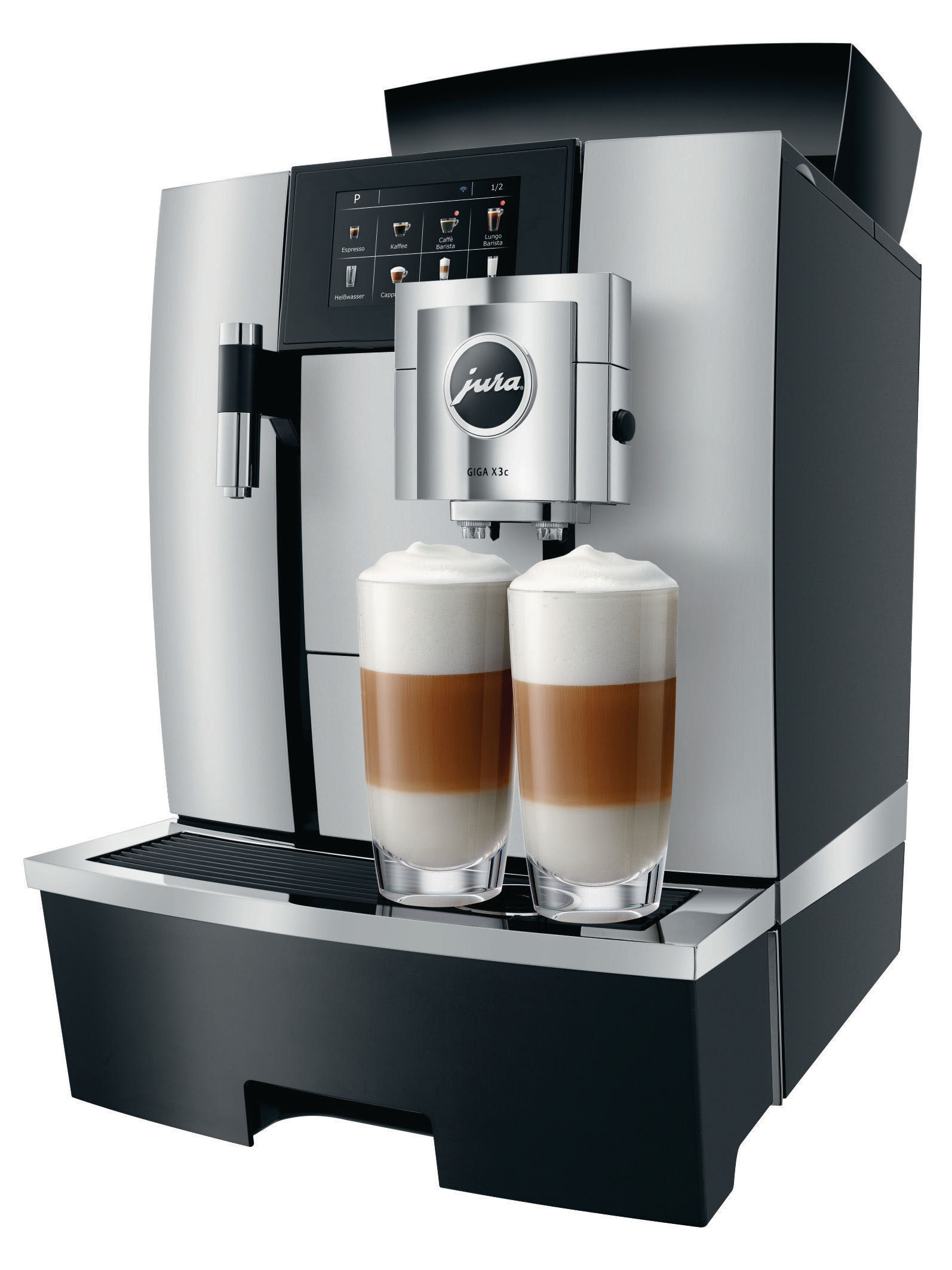 JURA GIGA X3c Kaffeevollautomat Aluminium