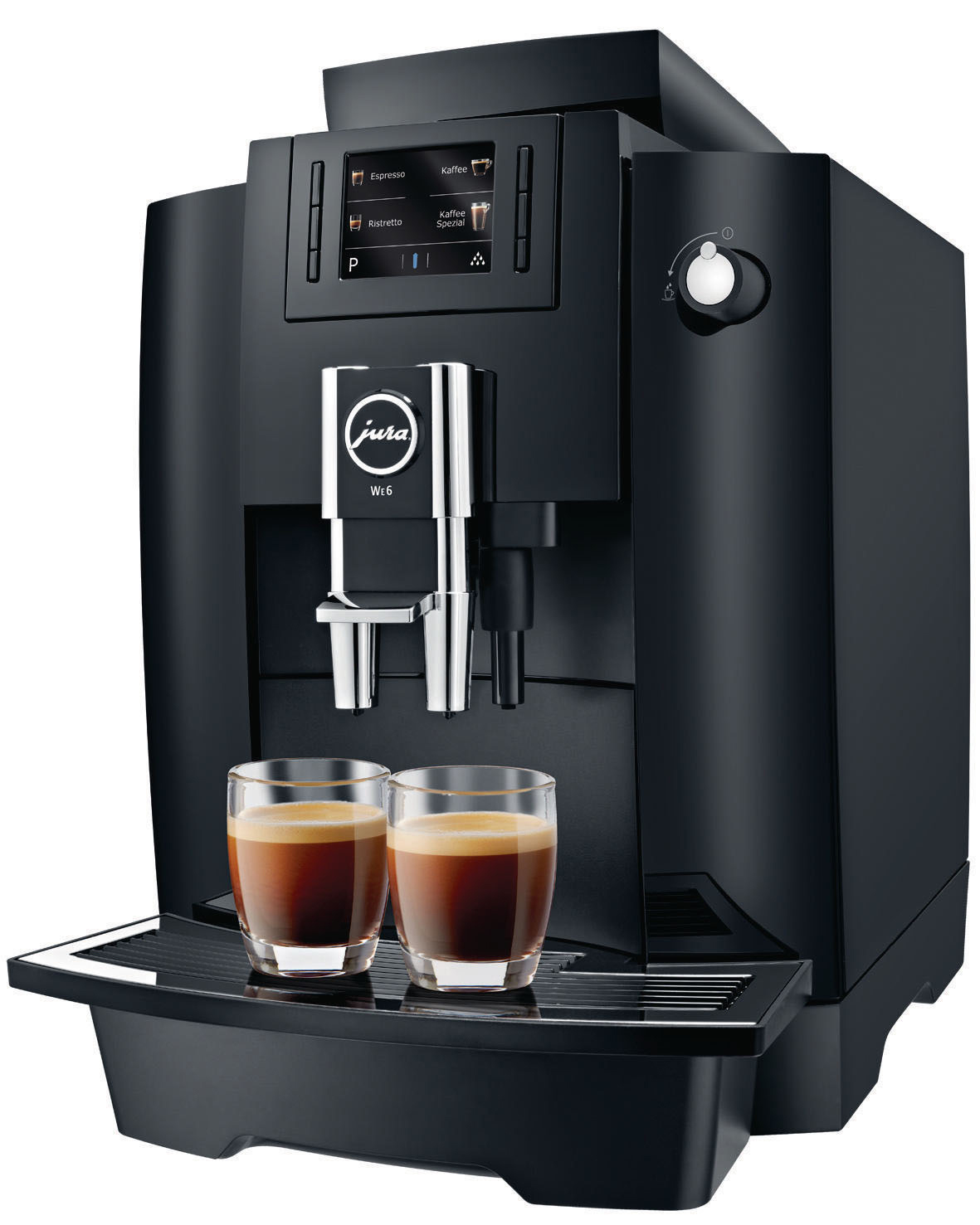 JURA WE6 Kaffeevollautomat Piano Back