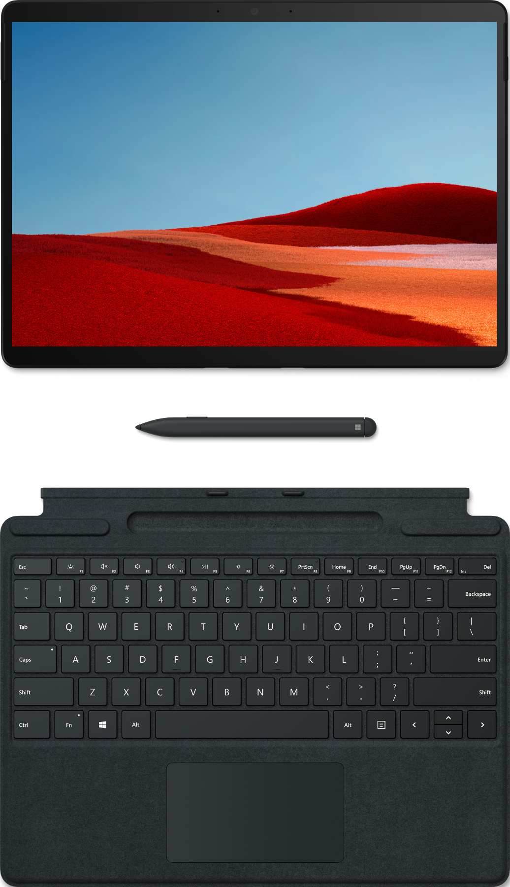 MICROSOFT Surface Pro X - Tablet (13 ", 512 GB SSD, Nero satinato)