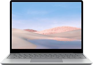 MICROSOFT Surface Laptop Go - Notebook (12.4 ", 128 GB SSD, Platin)