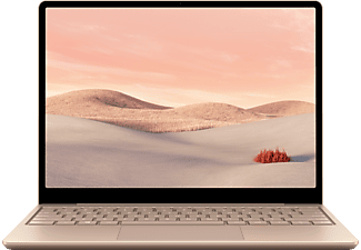MICROSOFT Surface Laptop Go - Ordinateur portable (12.4 ", 128 GB SSD, Sable)