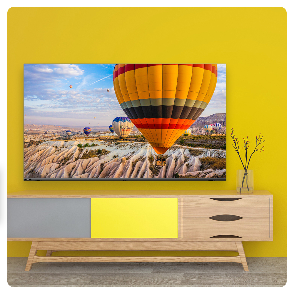 CHIQ U58H7S, 58 Zoll, 4K, Android 9.0, Smart TV, HDR10, HLG, schwarz