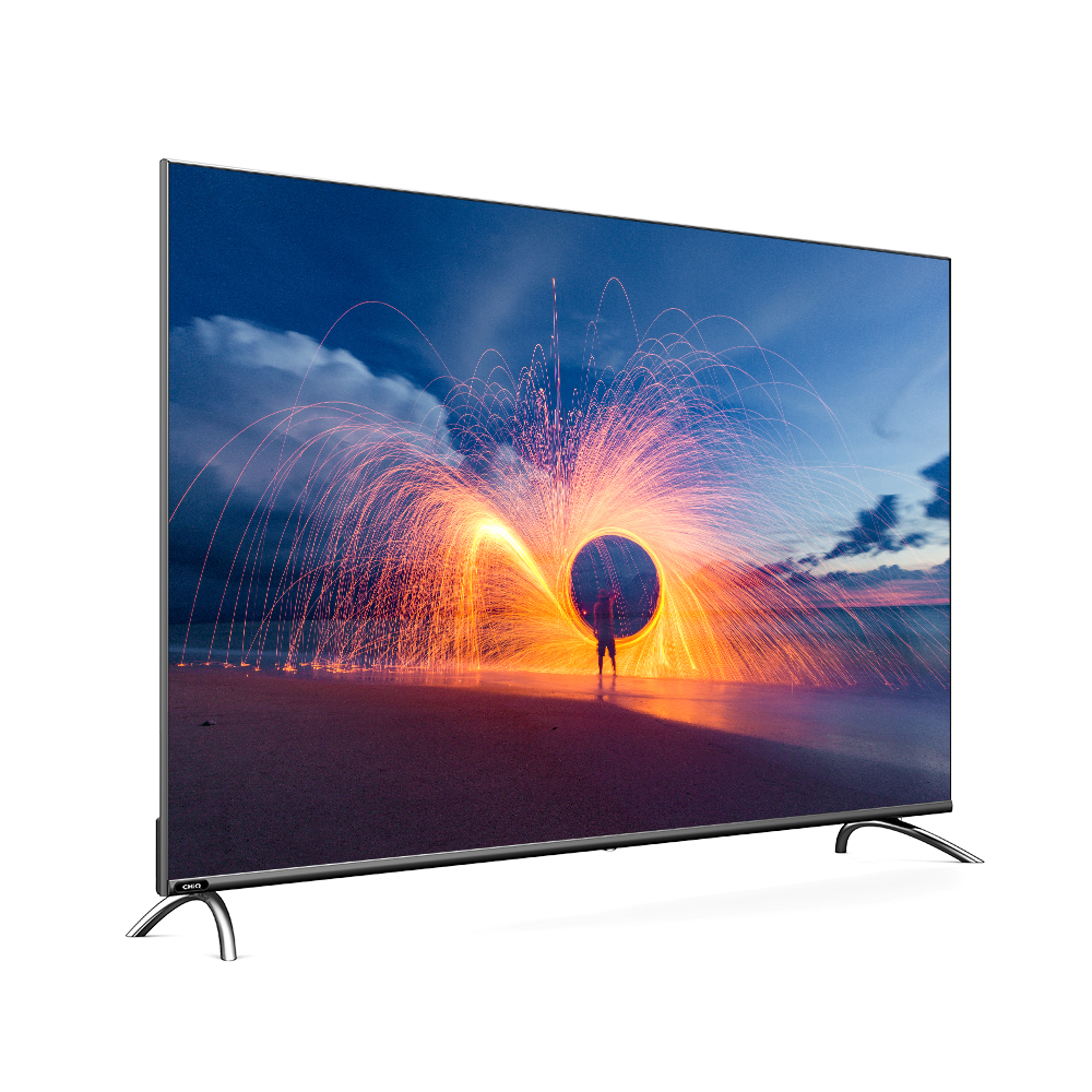 CHIQ U58H7S, 58 Zoll, 4K, Android 9.0, Smart TV, HDR10, HLG, schwarz