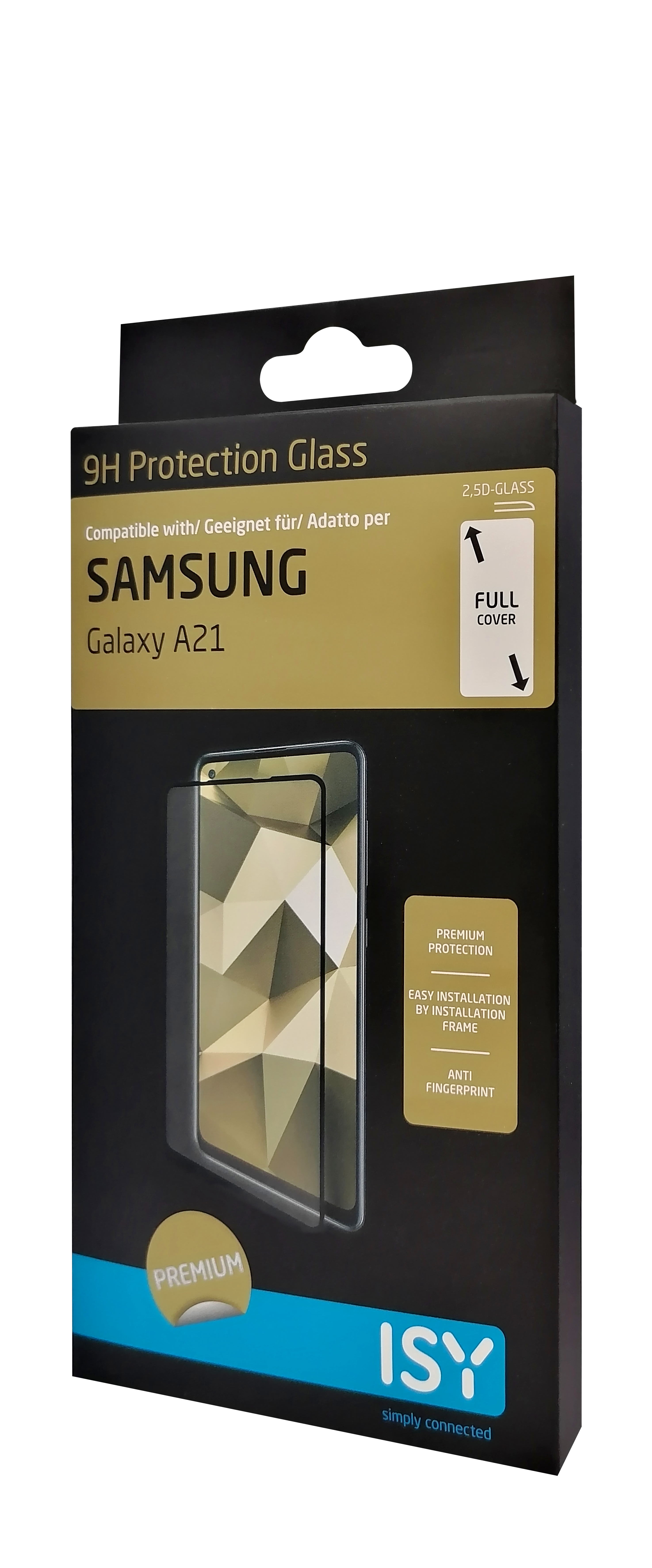 ISY IPG 5084-2.5D (für Galaxy A21) Samsung Displayschutz