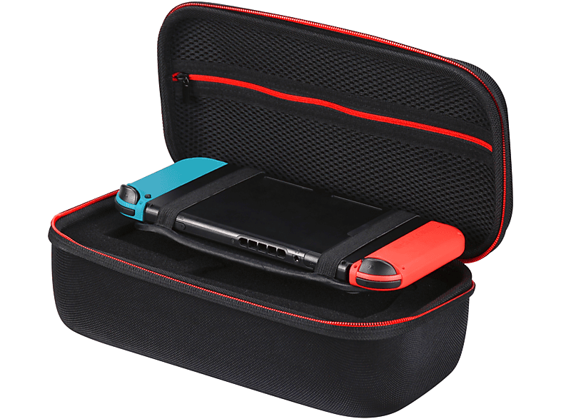 ISY IC5010 Transportetui für Nintendo SwitchTM, Schwarz Transportetui