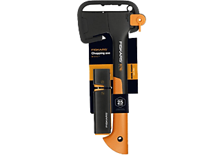 FISKARS 1020183 X7 kemping fejsze + fejszeélező