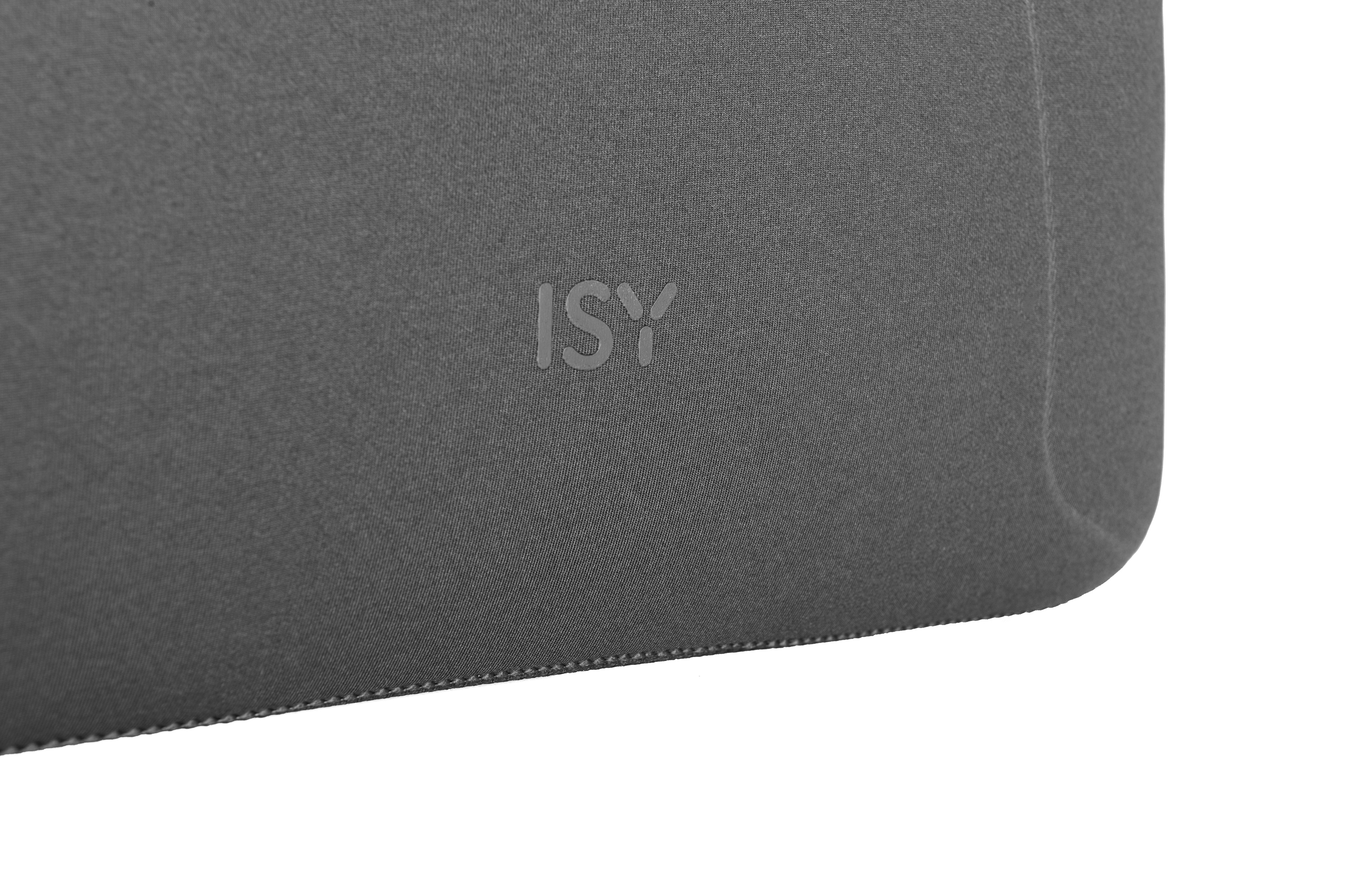 ISY INB-1113 Notebookhülle Sleeve für Universal Polyester, Grau