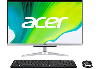 ACER C24-963 Berem.005 23.8" i5-1035 1TB 8GB Win10 All In One Bilgisayar Gri