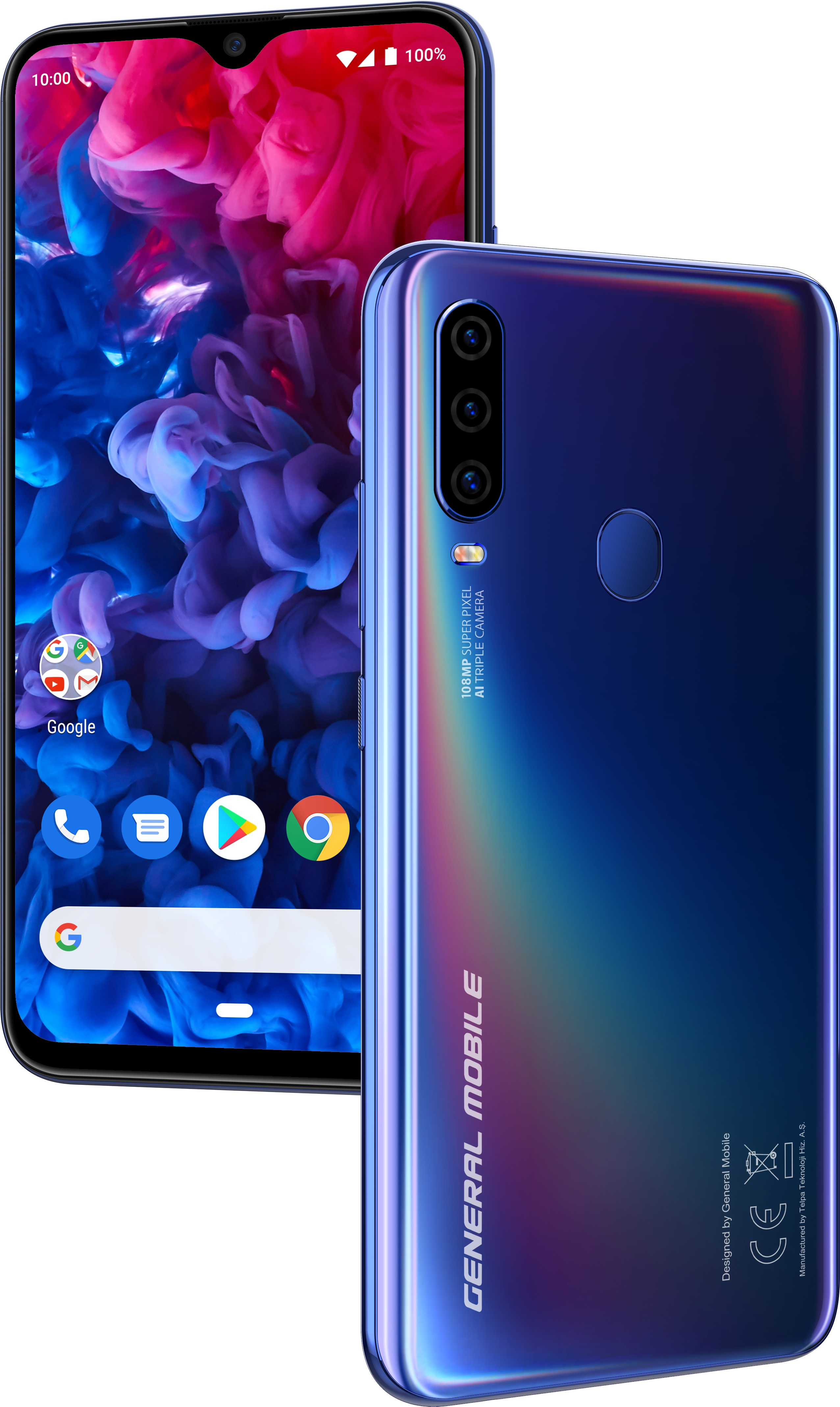 GENERAL MOBILE GM20 Pro 128GB Akıllı Telefon Lotus Mavi