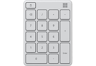 MICROSOFT Number Pad - Zahlentastatur (Weiss)
