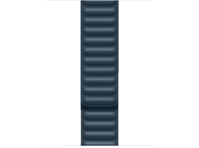 APPLE 44 mm Lederarmband Baltischblau mit Apple, Endstück, Ersatzarmband