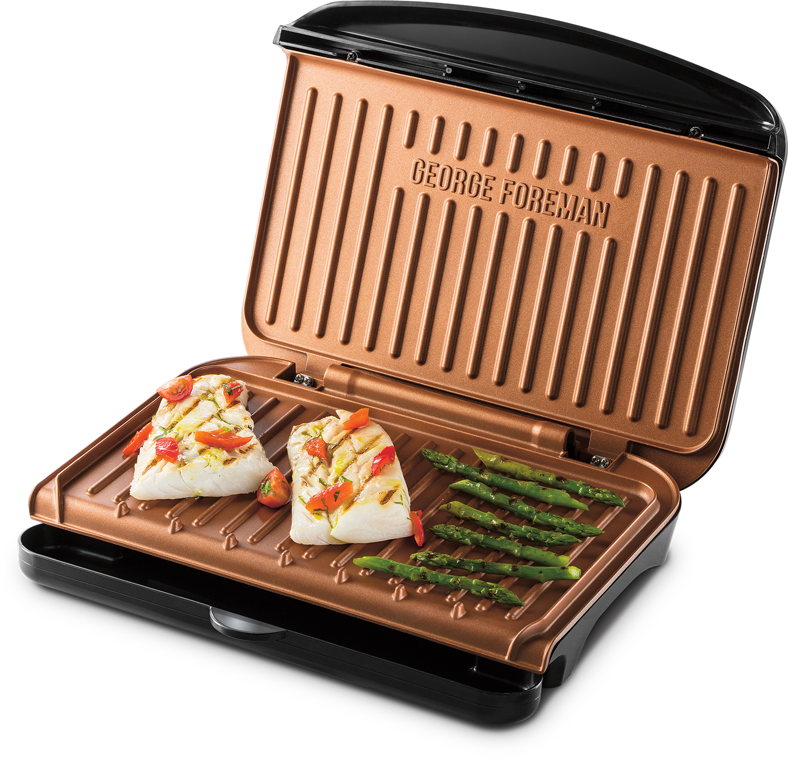 GEORGE FOREMAN Fit Grill Medium 25811-56 Copper